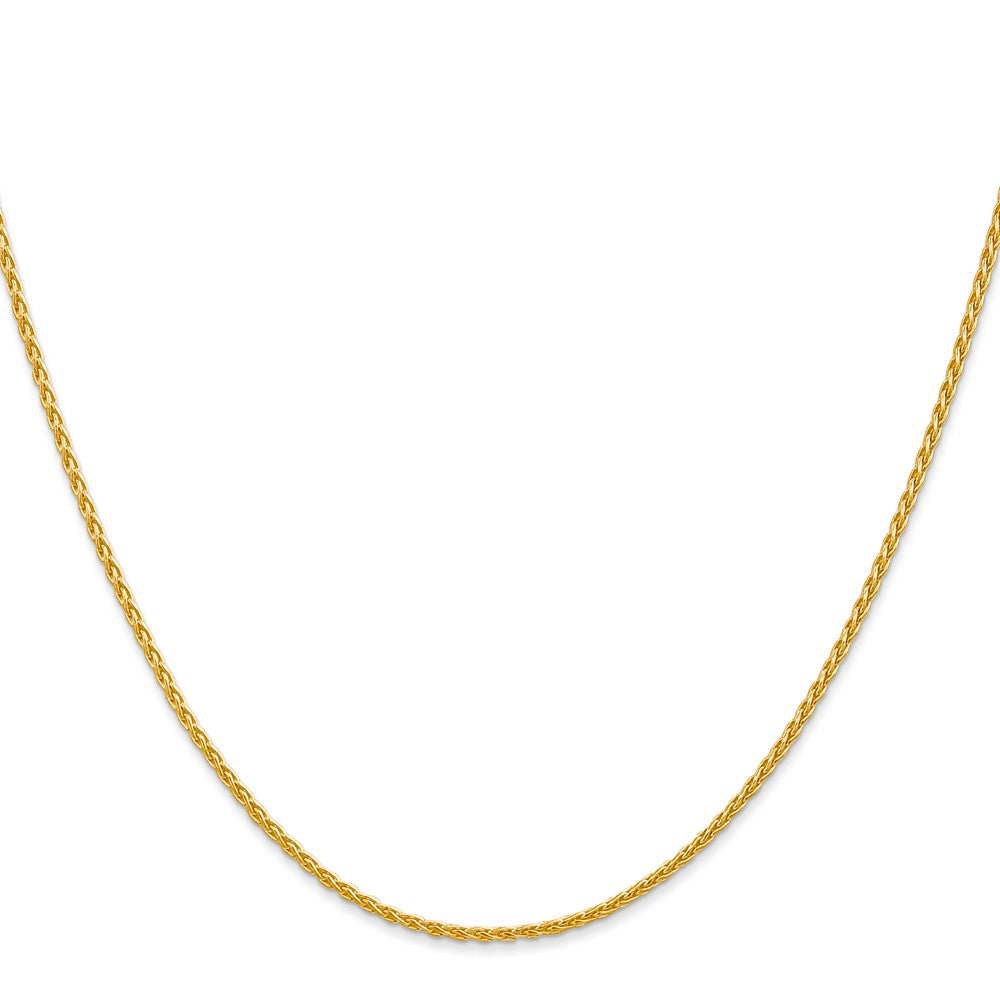 14k 1.5mm Parisian Wheat Chain (4.22 grams)
