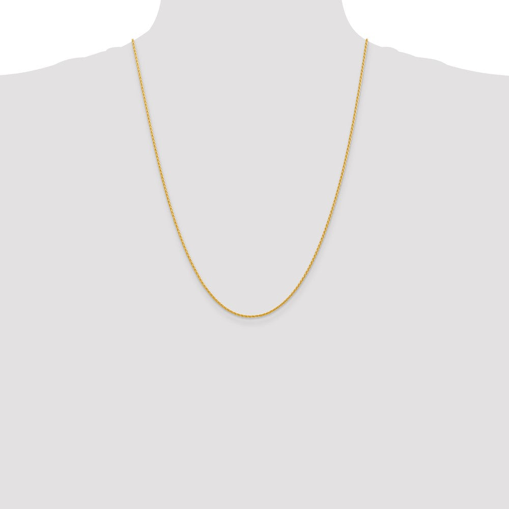 14k 1.5mm Parisian Wheat Chain (4.22 grams)