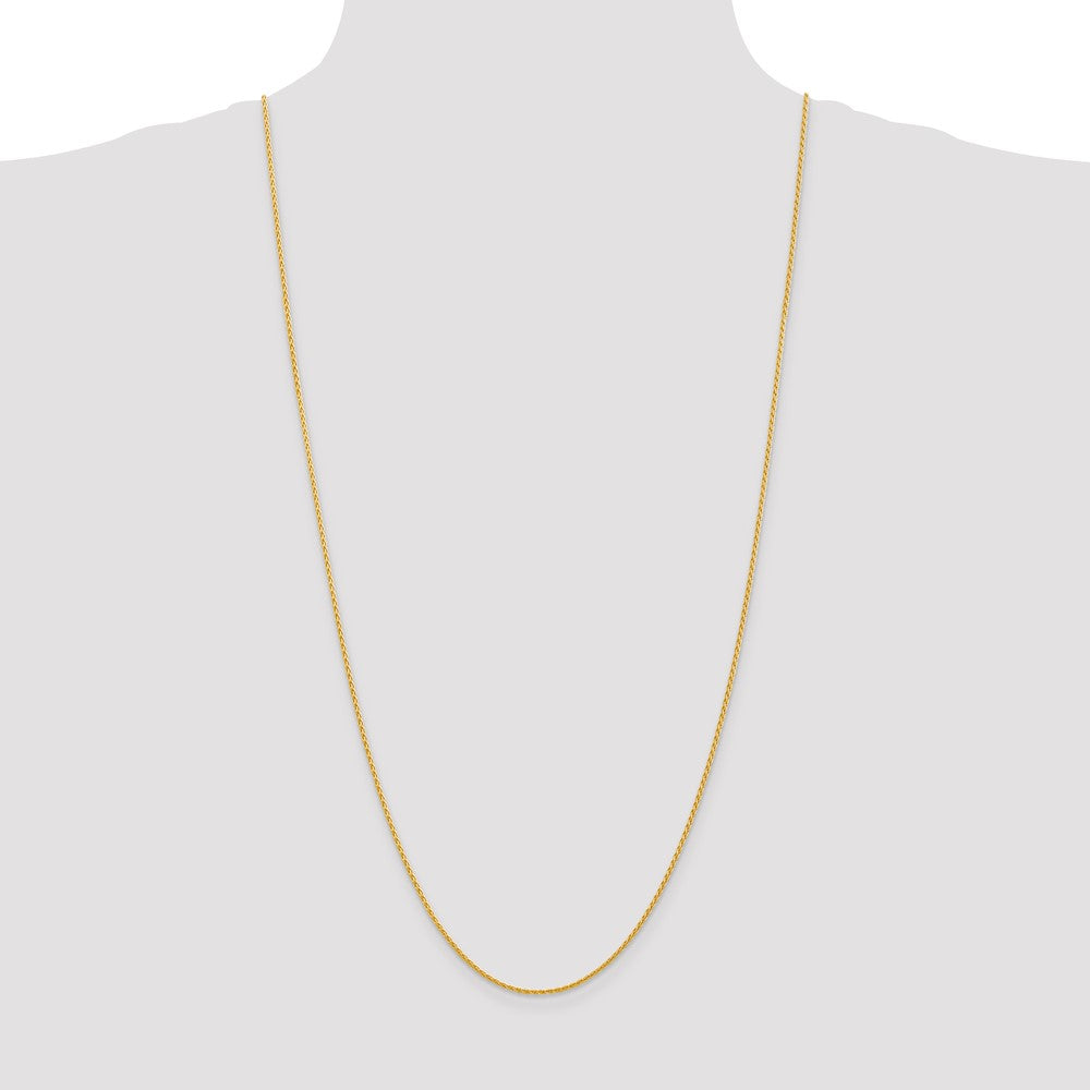 14k 1.5mm Parisian Wheat Chain (4.22 grams)