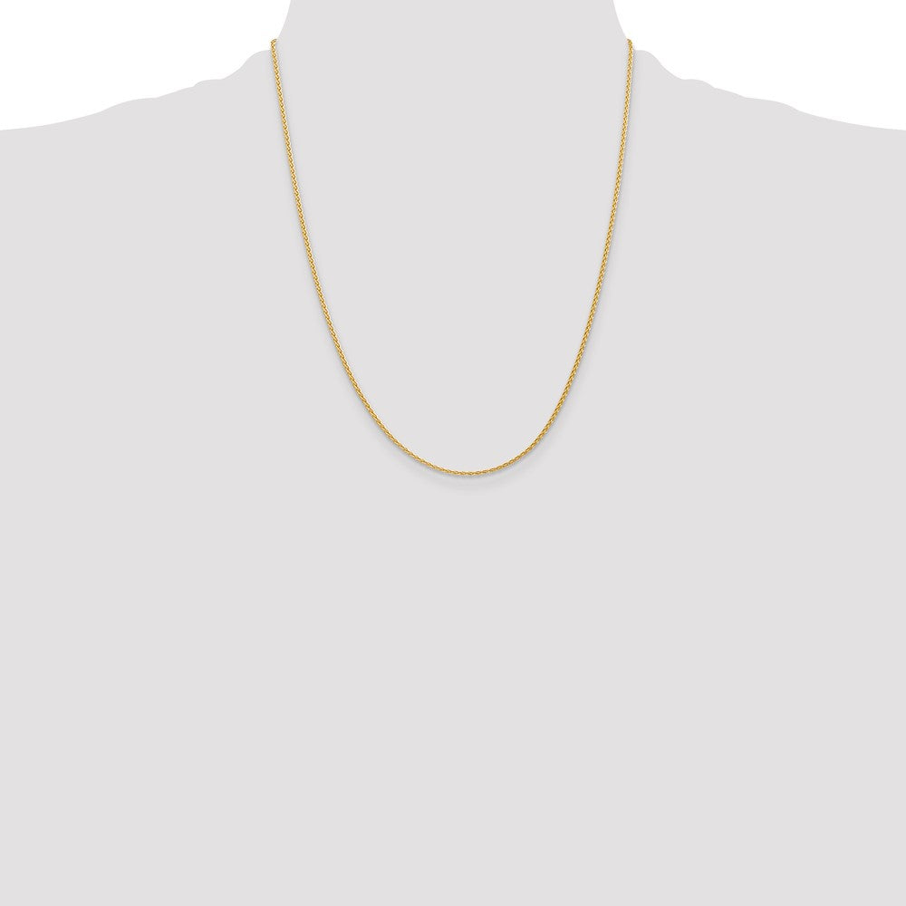 14k 1.75mm Parisian Wheat Chain (5.63 grams)