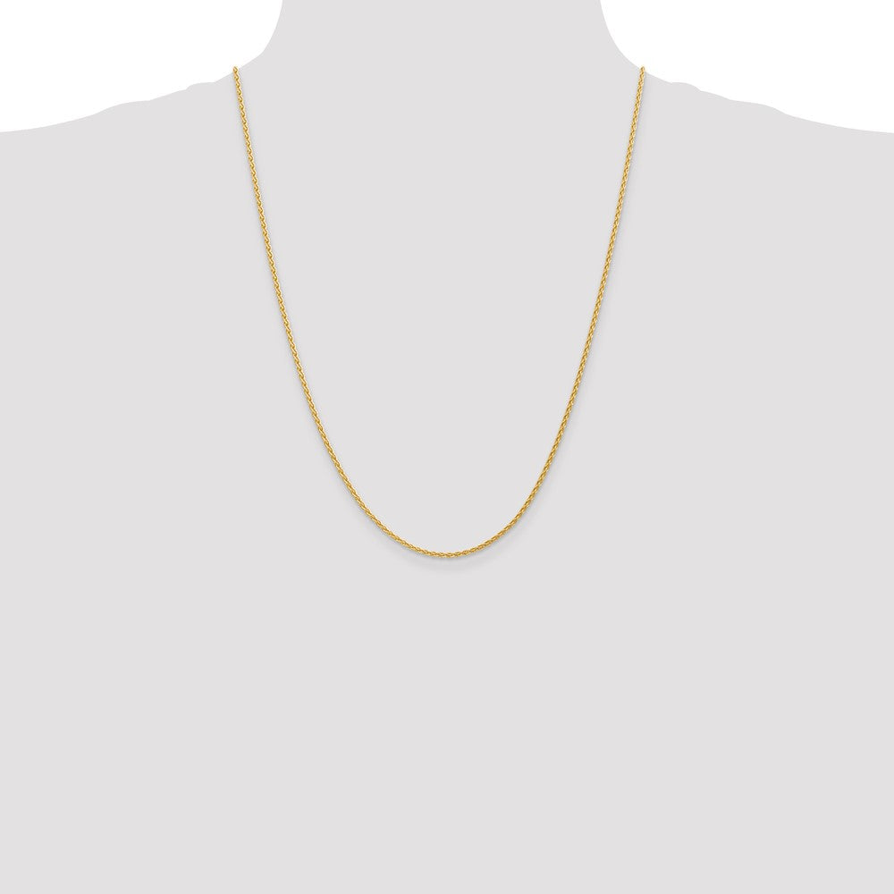 14k 1.75mm Parisian Wheat Chain (5.63 grams)