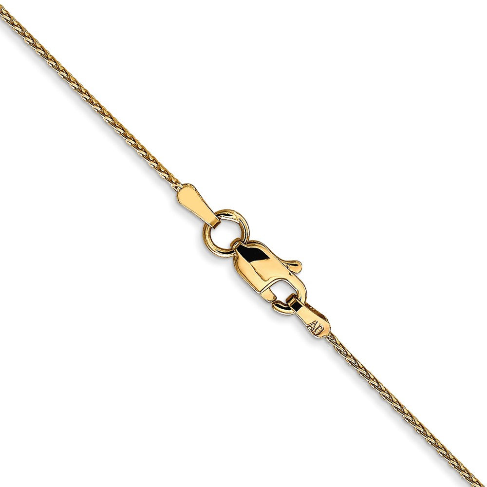 14k .8mm D/C Parisian Wheat Chain (1.61 grams)