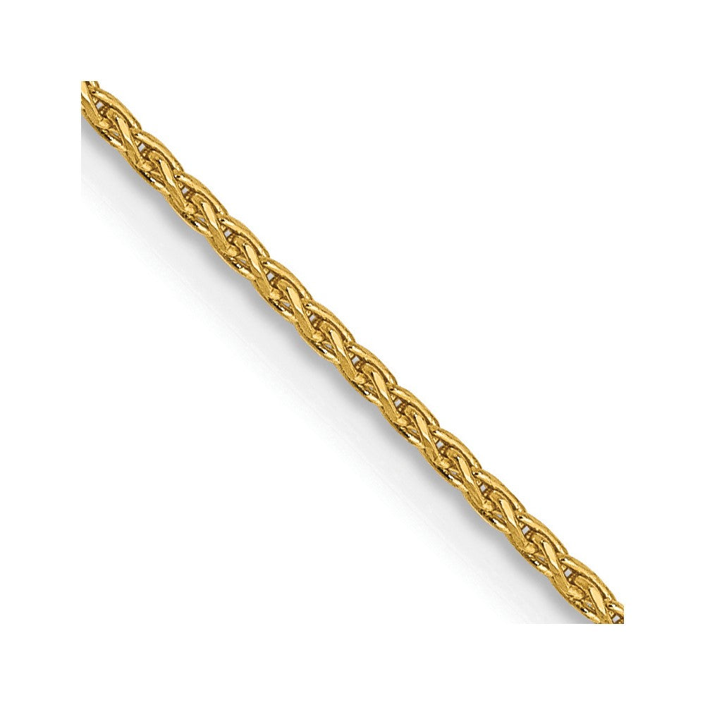 14K 1mm D/C Parisian Wheat Chain (2.21 grams)