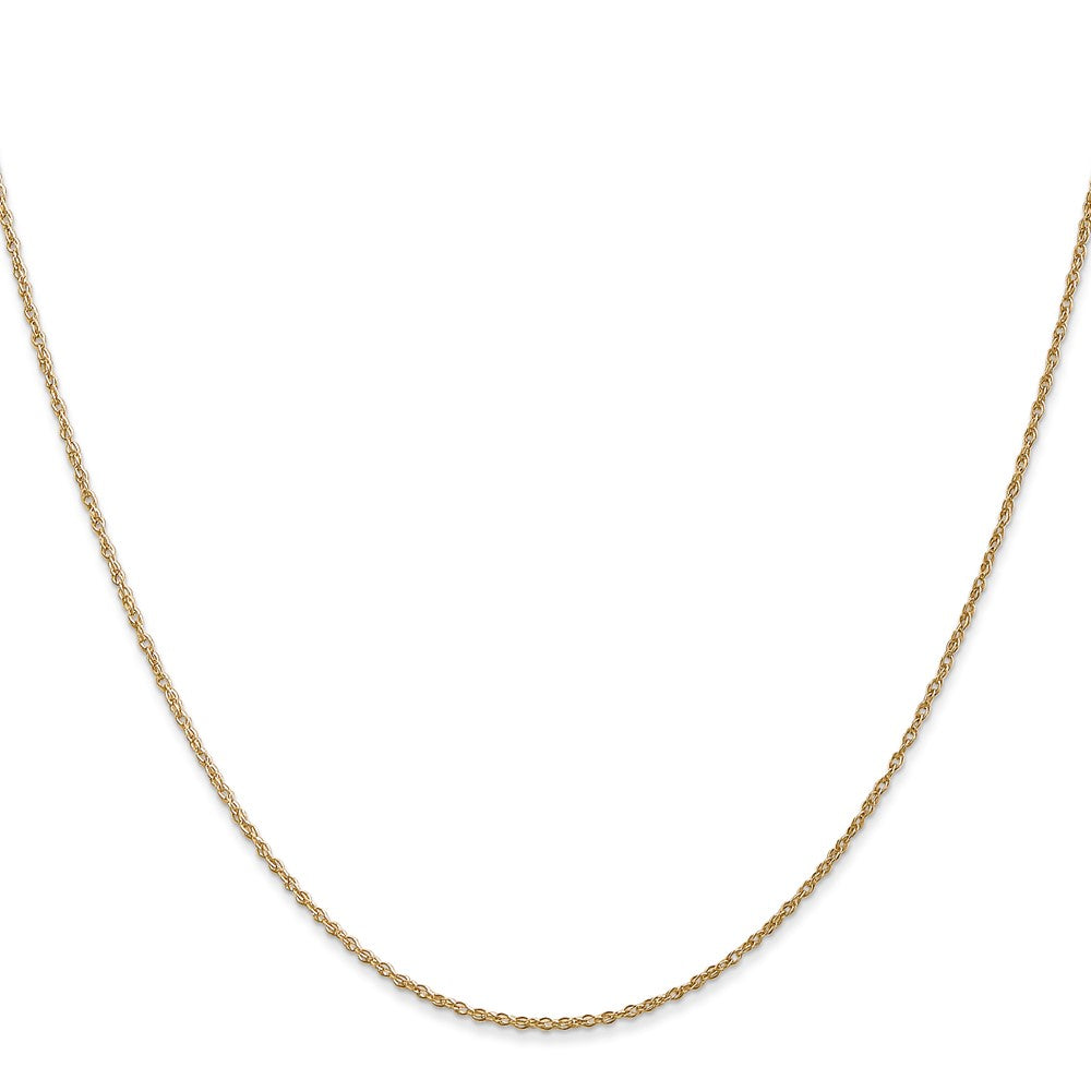 14k .8mm Light-Baby Rope Chain (0.80 grams)