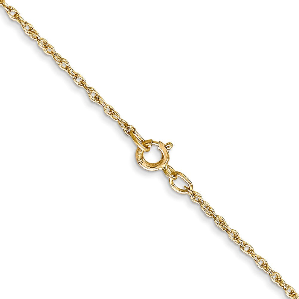 14k .8mm Light-Baby Rope Chain (0.80 grams)