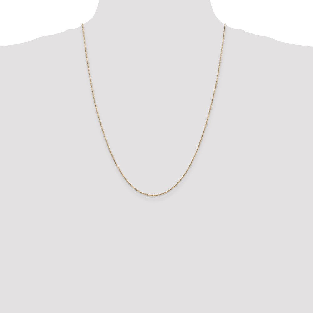14k .8mm Light-Baby Rope Chain (0.80 grams)