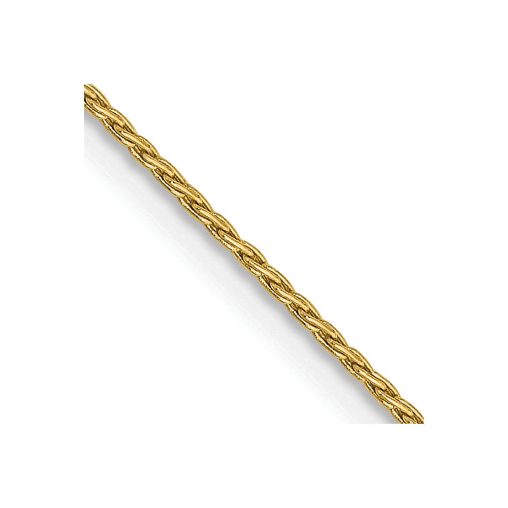 14K .7mm Round Parisian Wheat Chain (1.73 grams)