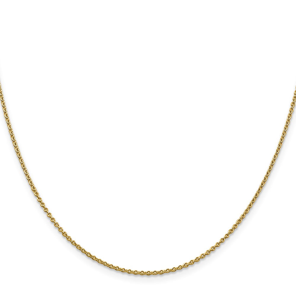 14k 1.4mm Forzantine Cable Chain (2.62 grams)
