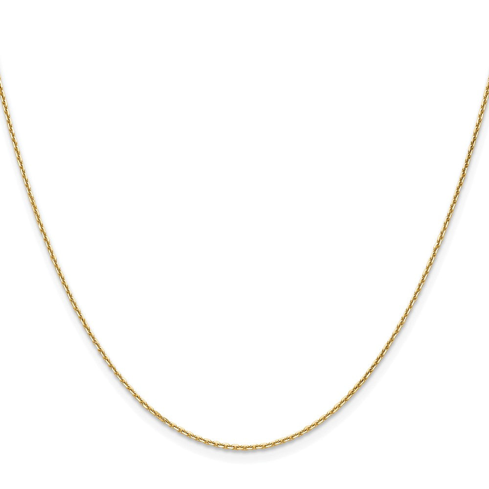 14k 1.2mm D/C Cable Chain (1.96 grams)