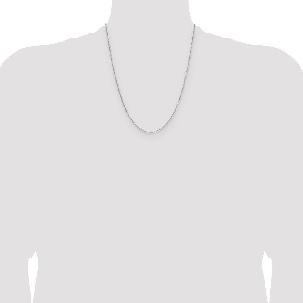 14k WG 1.5mm Cable Chain (2.07 grams)