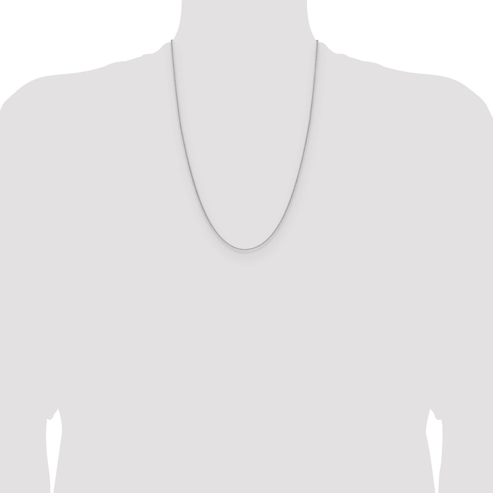 14k WG 1.5mm Cable Chain (2.07 grams)