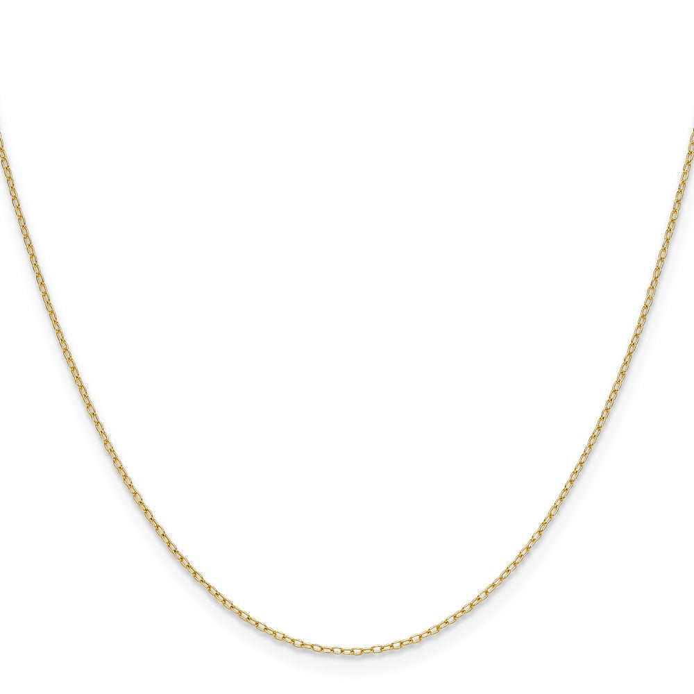 14k .8mm Forzantine Cable Chain (1.10 grams)