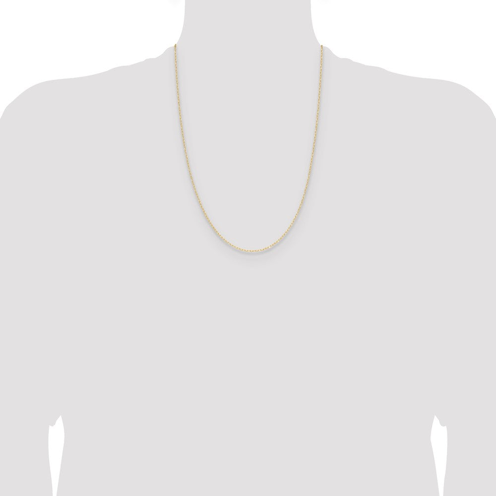 14k .8mm D/C Forzantine Cable Chain (1.09 grams)