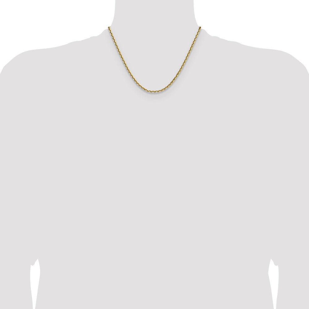 14k 3.25mm D/C French Link Chain (14.63 grams)