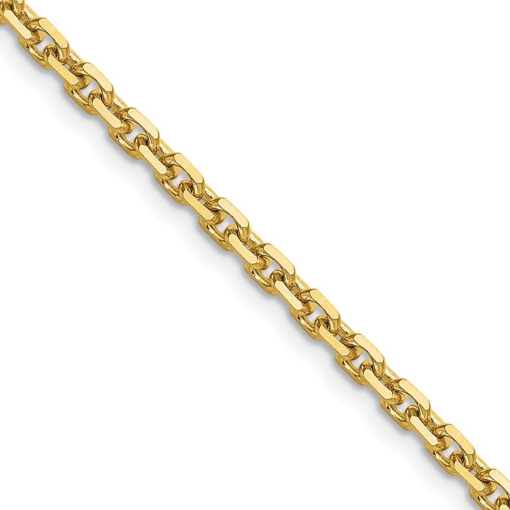 14k 3.25mm D/C French Link Chain (14.63 grams)