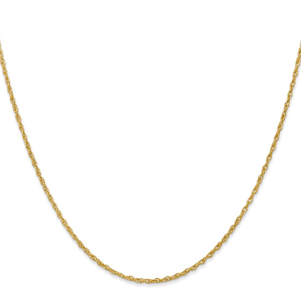 14k 1.3mm Heavy-Baby Rope Chain (1.93 grams)