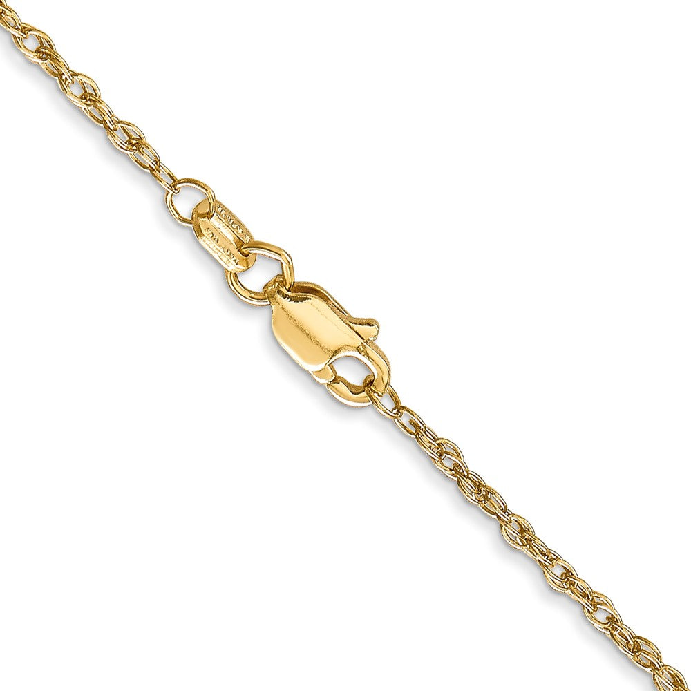 14k 1.3mm Heavy-Baby Rope Chain (1.93 grams)