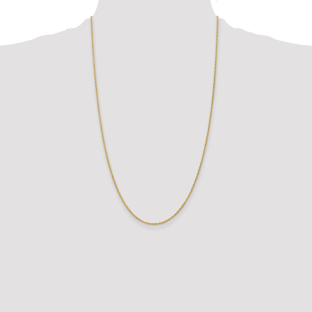 14k 1.3mm Heavy-Baby Rope Chain (1.93 grams)