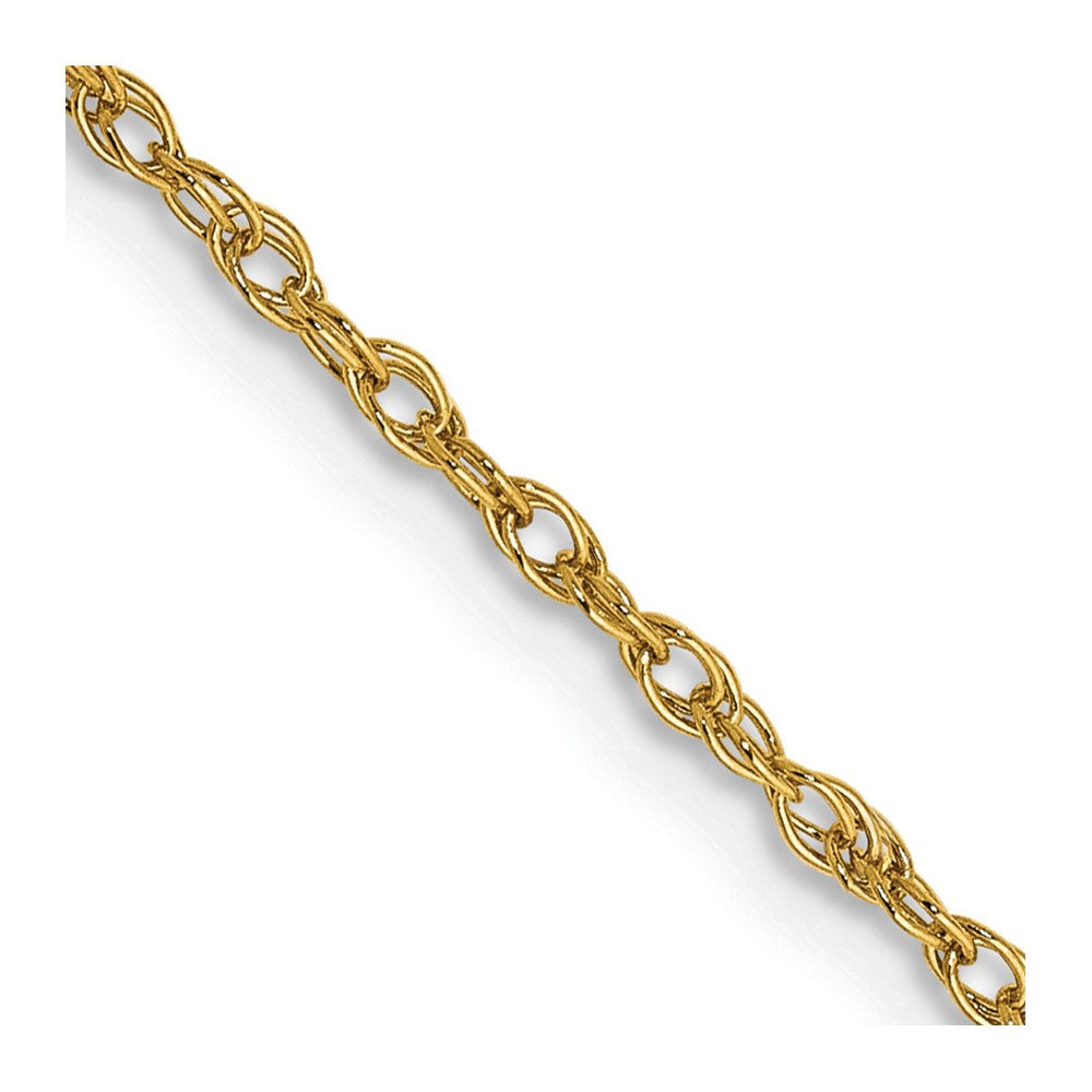 14k 1.3mm Heavy-Baby Rope Chain (1.93 grams)