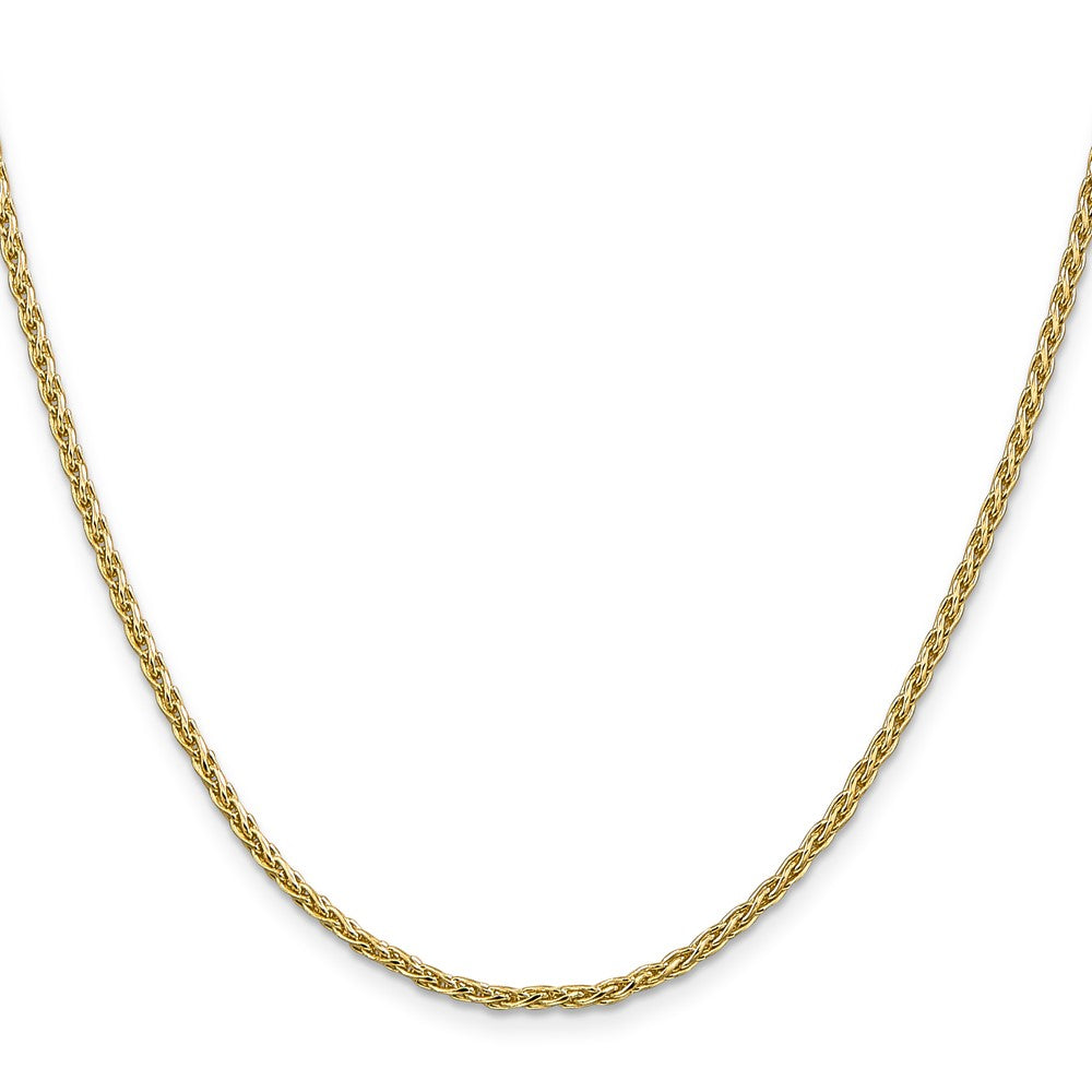 14k 2.25mm Parisian Wheat Chain (9.52 grams)