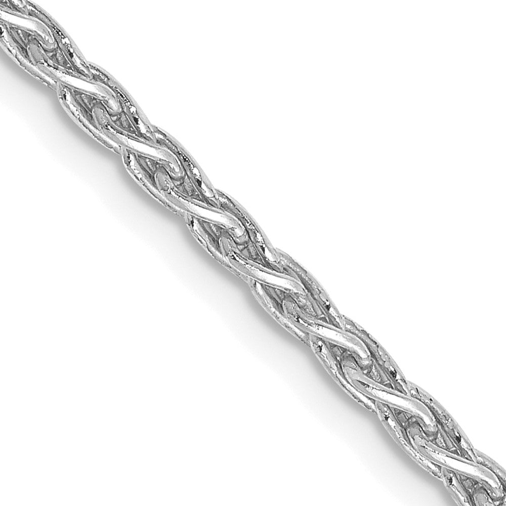 14k WG 2.25mm Parisian Wheat Chain (8.32 grams)