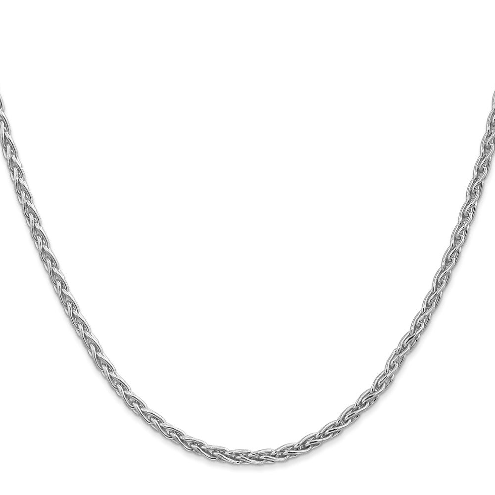 14k WG 3mm Parisian Wheat Chain (14.31 grams)