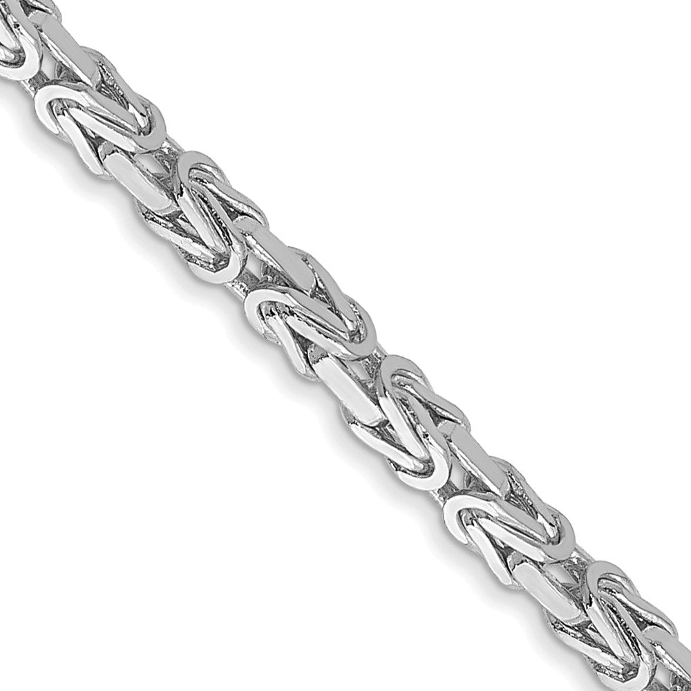 14k WG 2mm Byzantine Chain (12.05 grams)