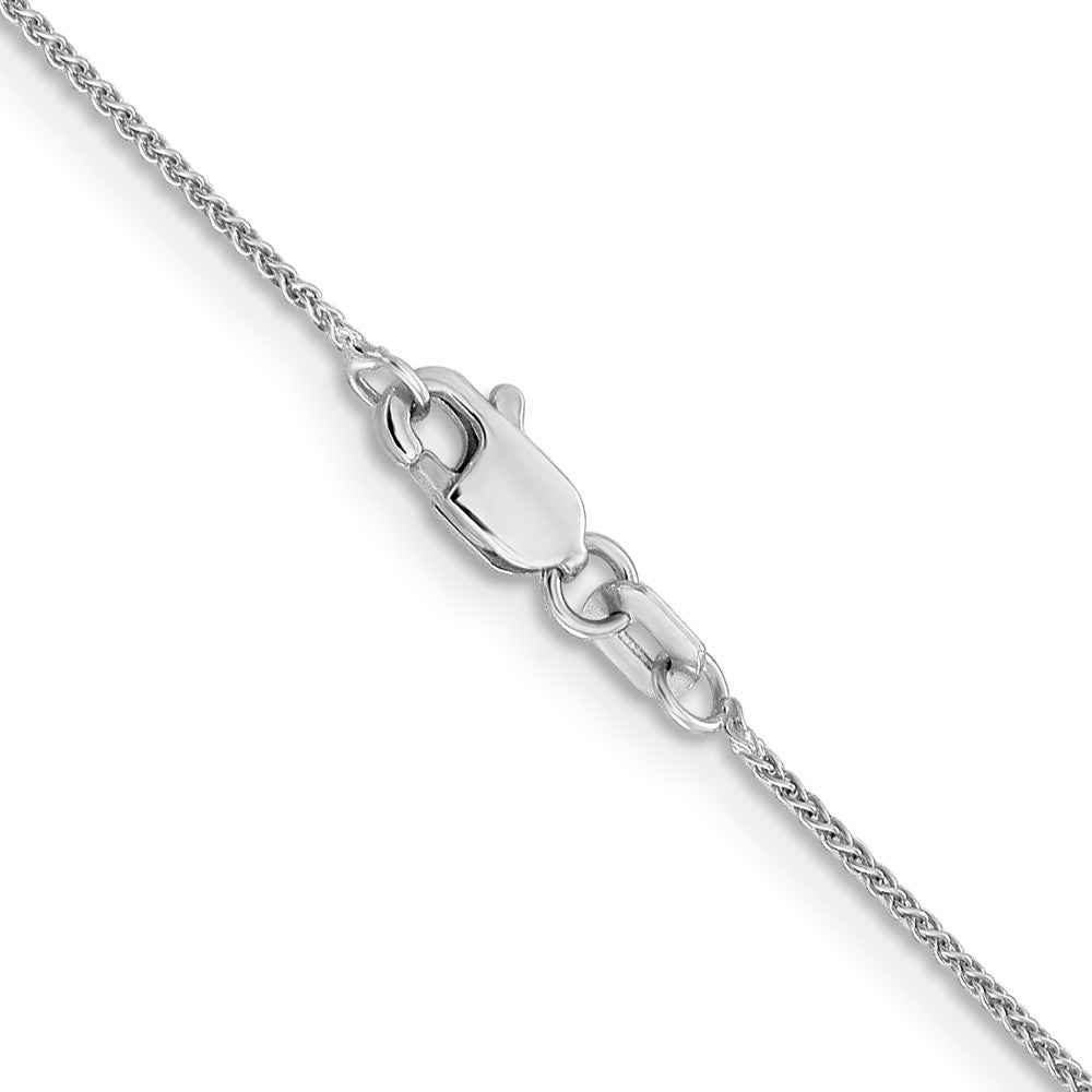 14k WG .85mm Spiga with Lobster Clasp Chain (1.27 grams)