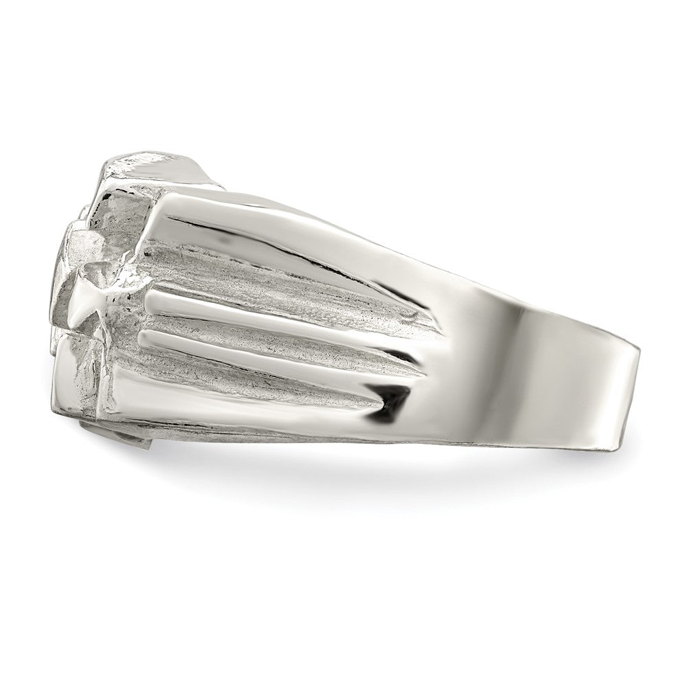 Sterling Silver Nugget Ring (7.2 grams)