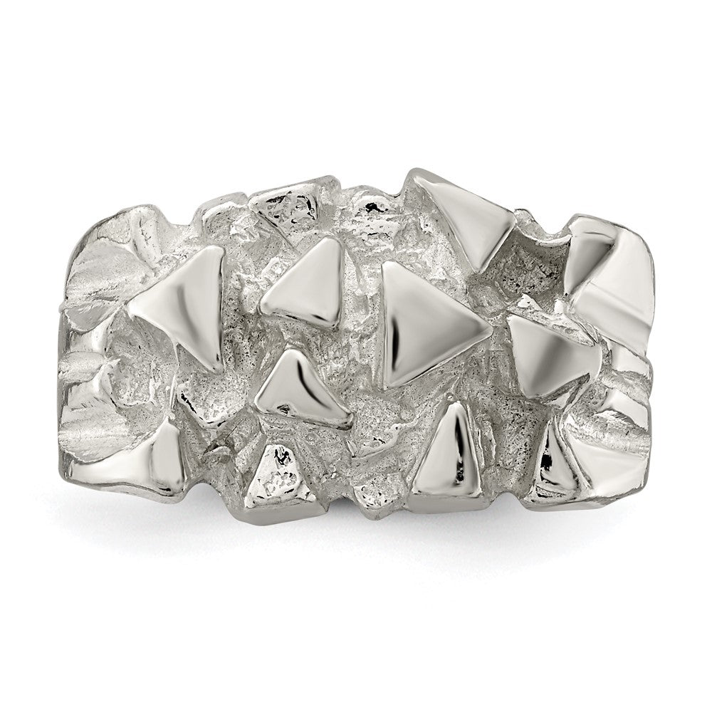 Sterling Silver Nugget Ring (7.2 grams)