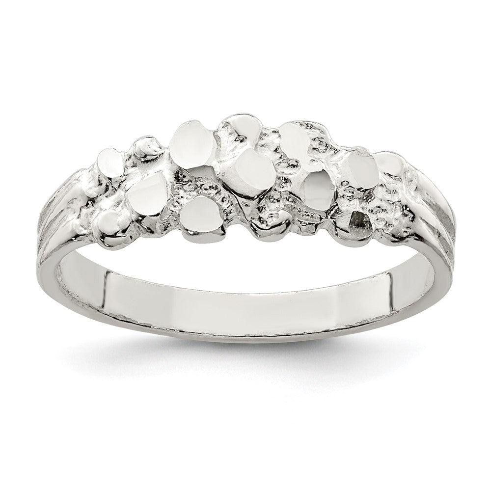 Sterling Silver Nugget Ring (1.52 grams)