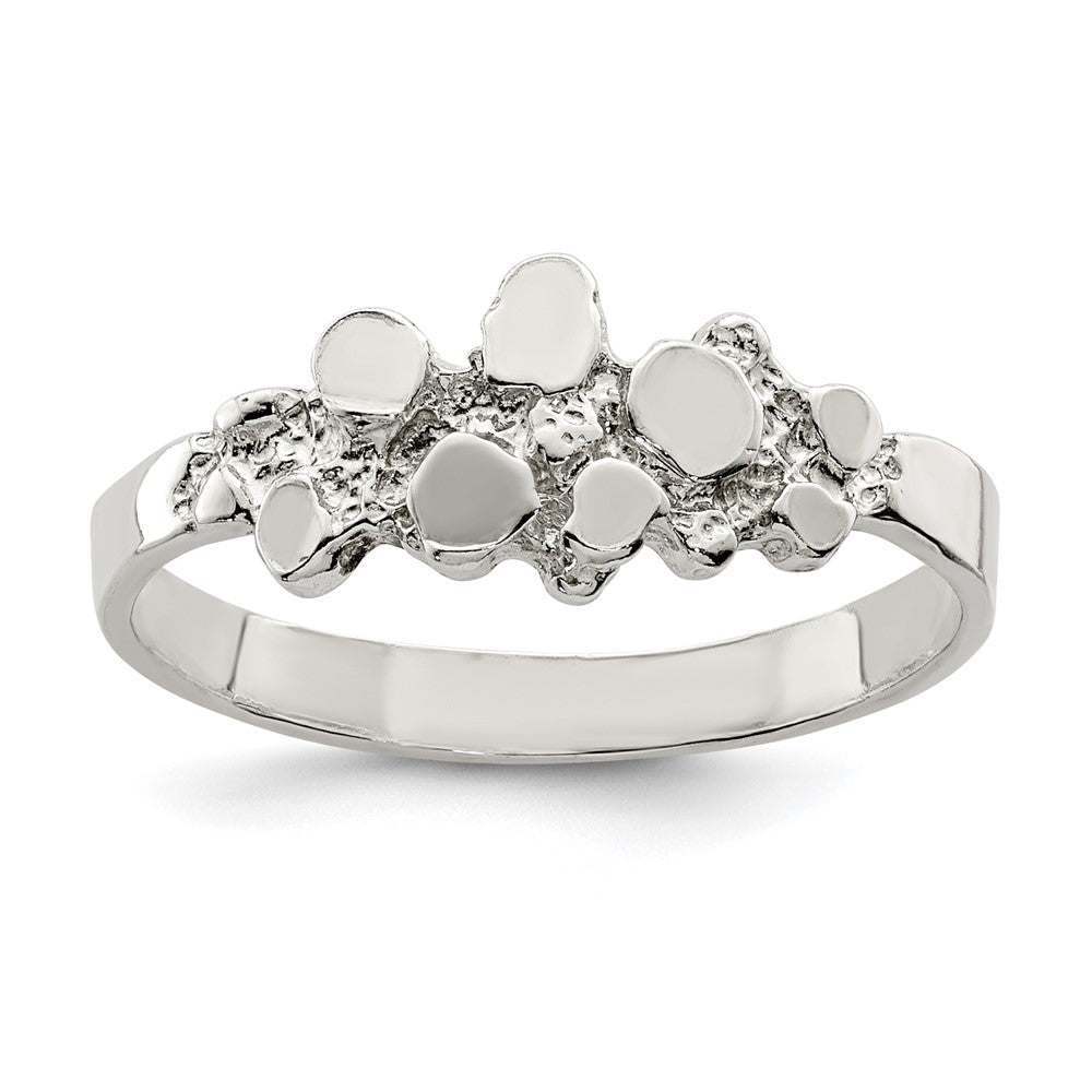 Sterling Silver Nugget Ring (1.07 grams)