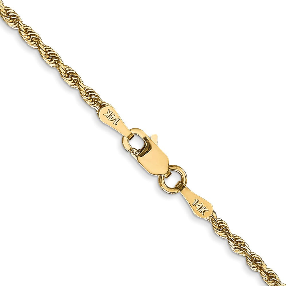 14k 2.00mm D/C Quadruple Rope Chain (4.43 grams)