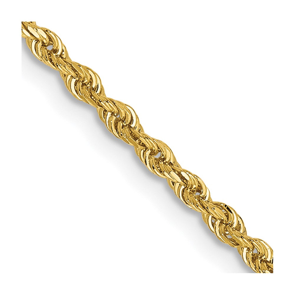 14k 2.00mm D/C Quadruple Rope Chain (4.43 grams)