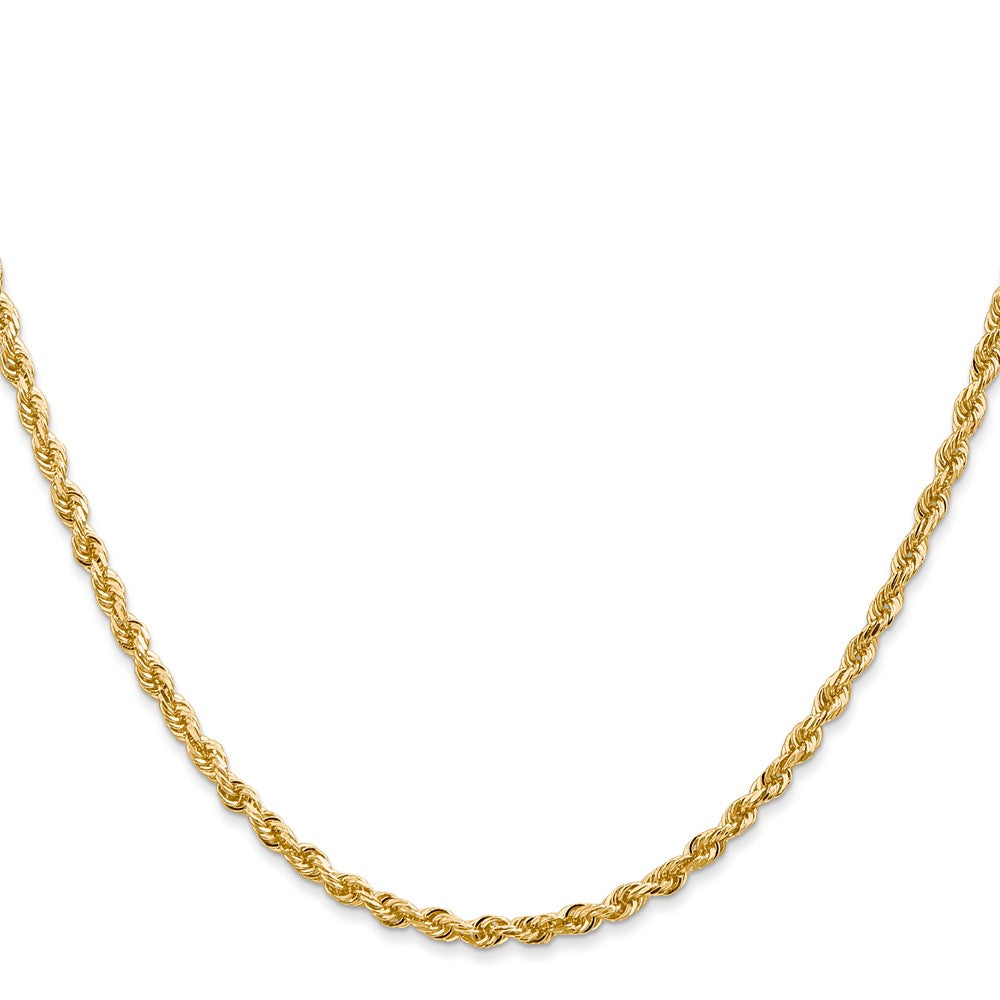14k 2.75mm D/C Quadruple Rope Chain (8.25 grams)