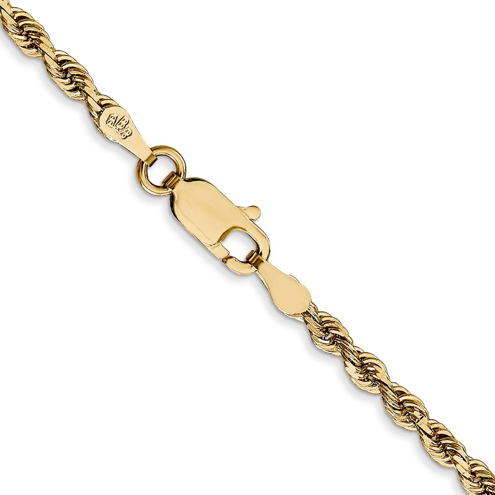 14k 2.75mm D/C Quadruple Rope Chain (8.25 grams)