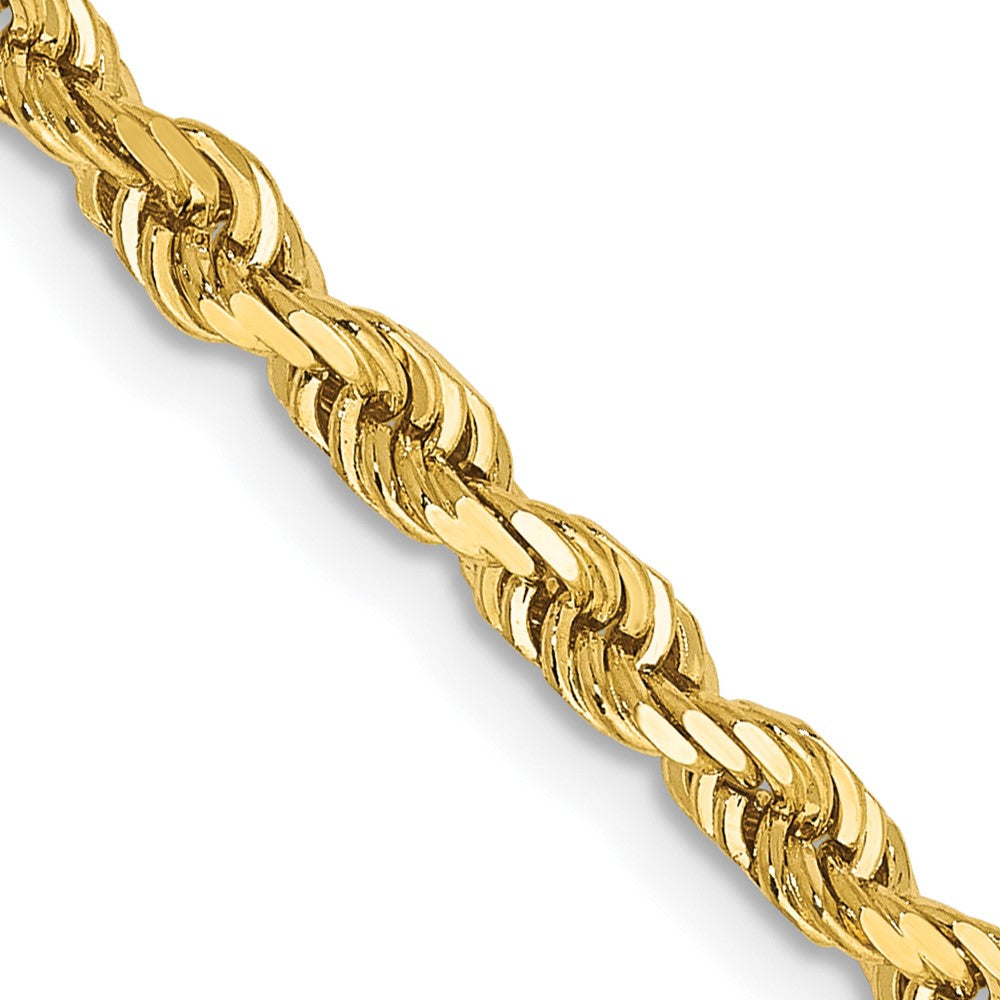 14k 3.35mm D/C Quadruple Rope Chain (14.83 grams)