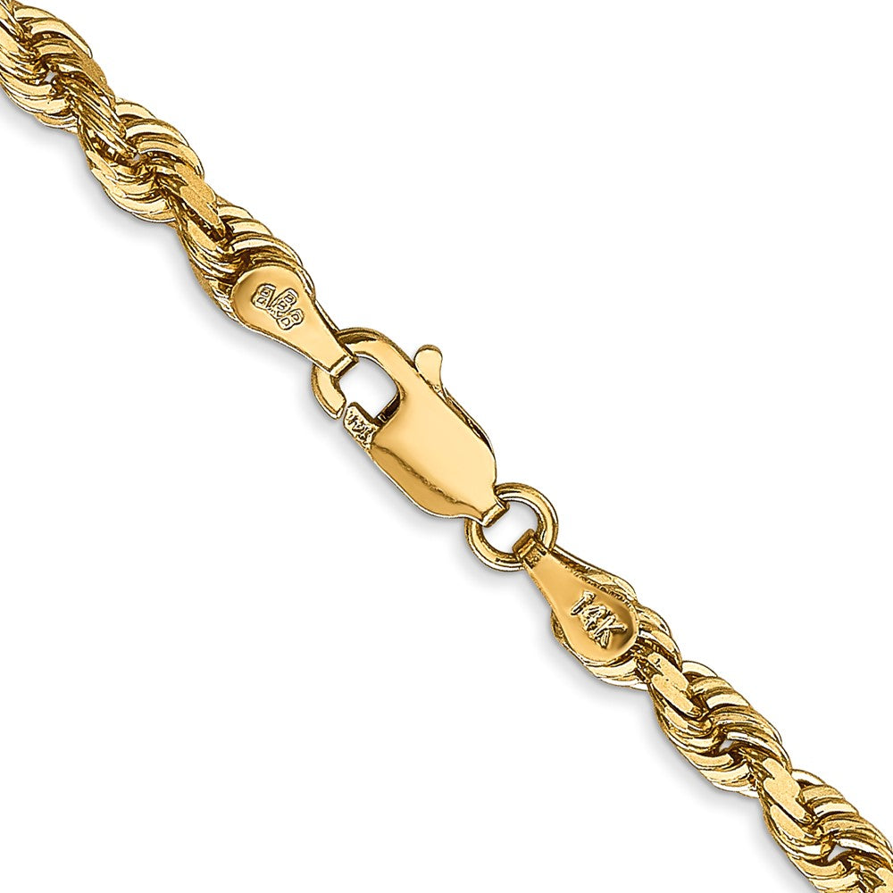14k 4mm D/C Quadruple Rope Chain (18.99 grams)