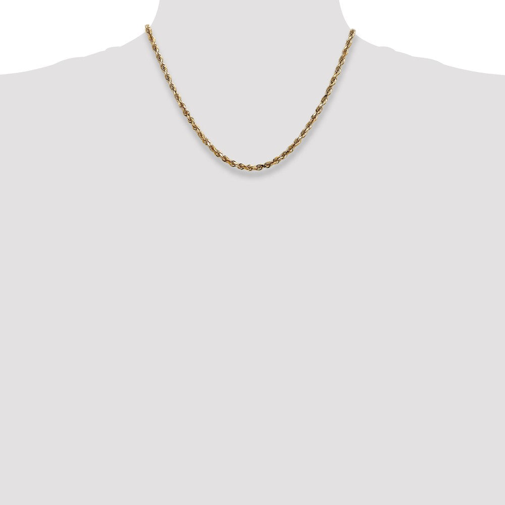 14k 4mm D/C Quadruple Rope Chain (18.99 grams)
