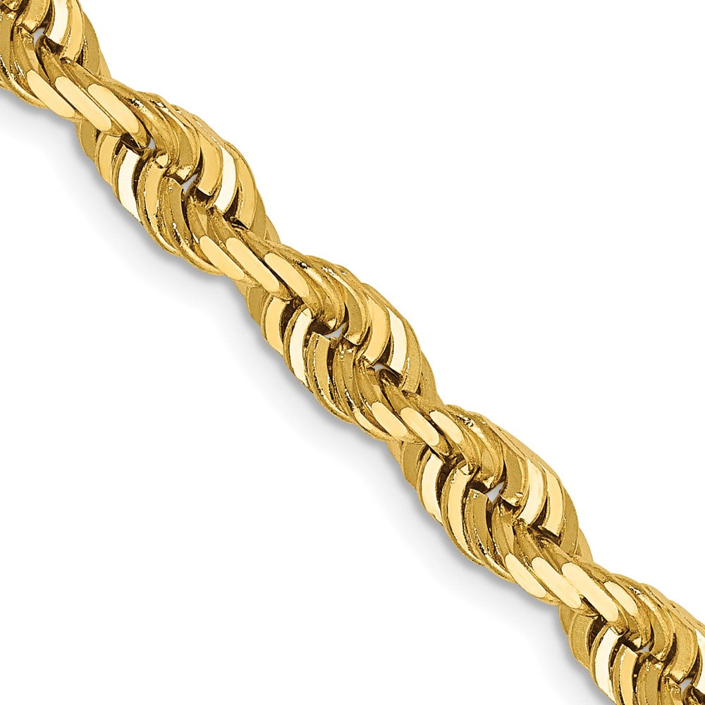 14k 5.0mm D/C Quadruple Rope Chain (34.36 grams)