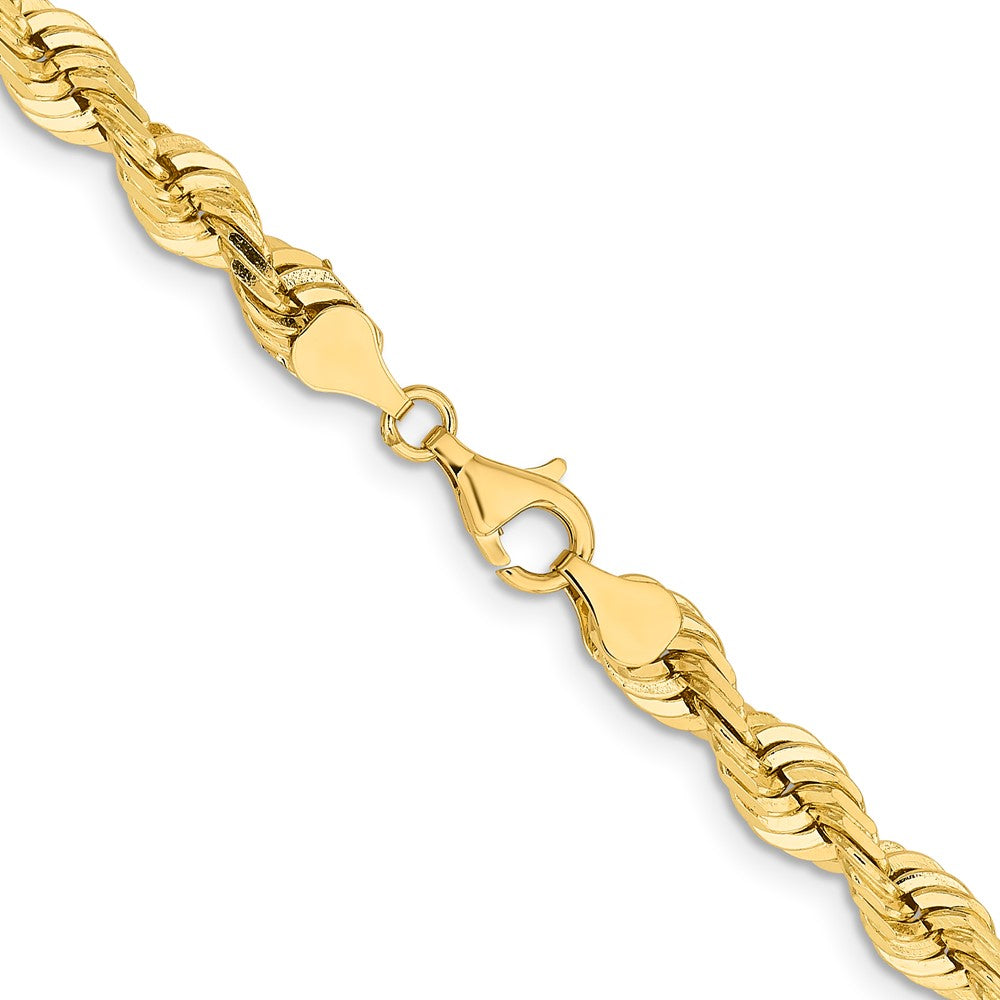 14k 7.0mm D/C Quadruple Rope Chain (71.52 grams)