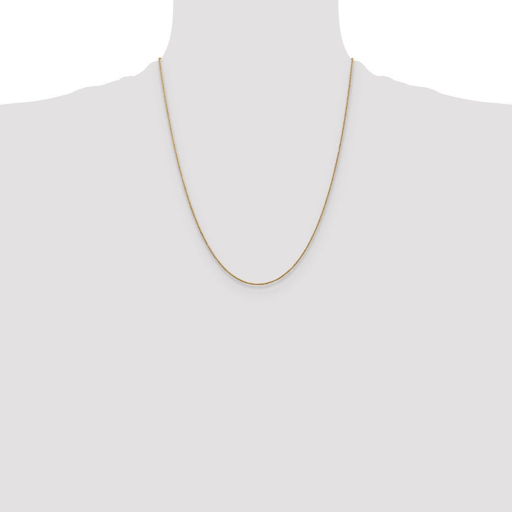 14K .70mm Ropa Chain (0.62 grams)