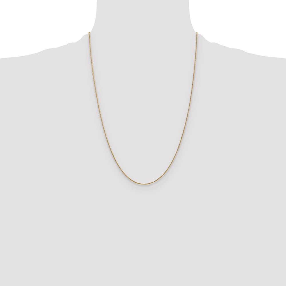 14K .70mm Ropa Chain (0.62 grams)
