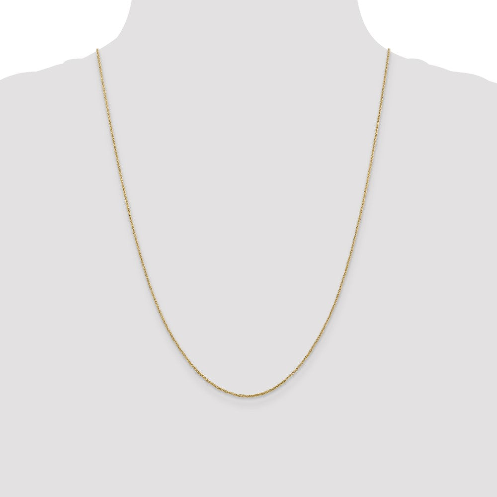 14K 1.1mm Ropa Chain (0.94 grams)