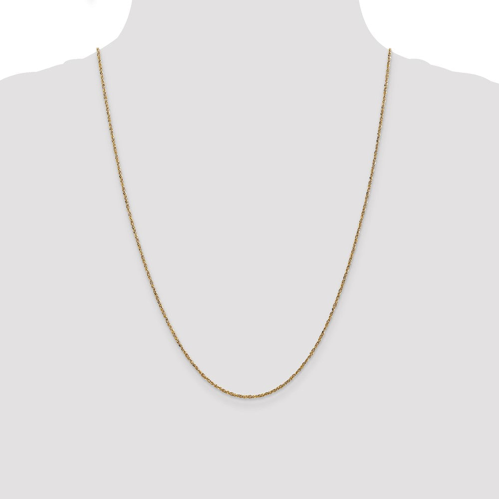 14K 1.7mm Ropa Chain (2.08 grams)