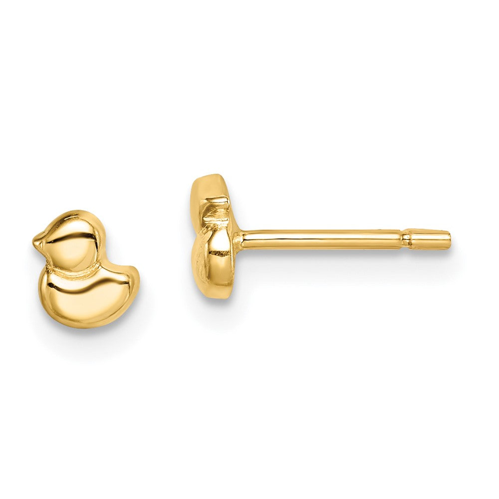 14k Madi K Duck Post Earrings (0.47 grams)