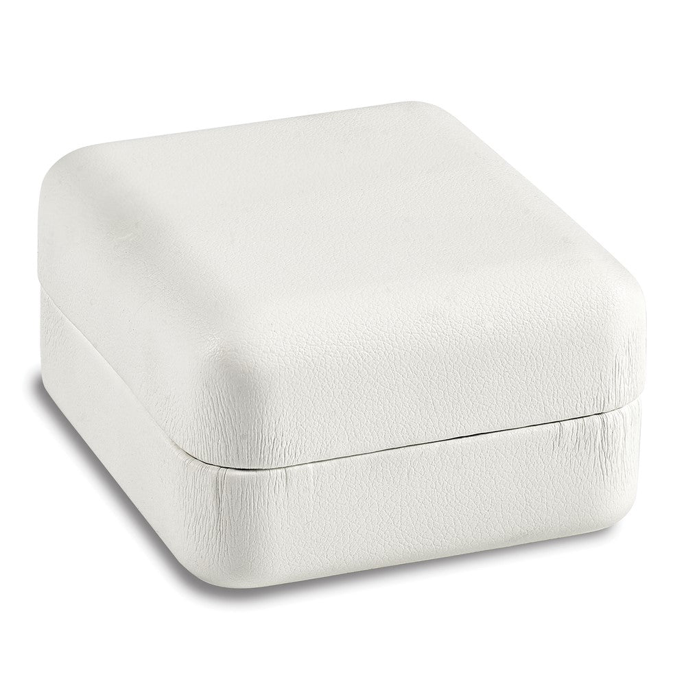 14k Yellow Gold 4 mm Madi K Single Beaded Half Hoop Screwback Earring (0.16 grams)