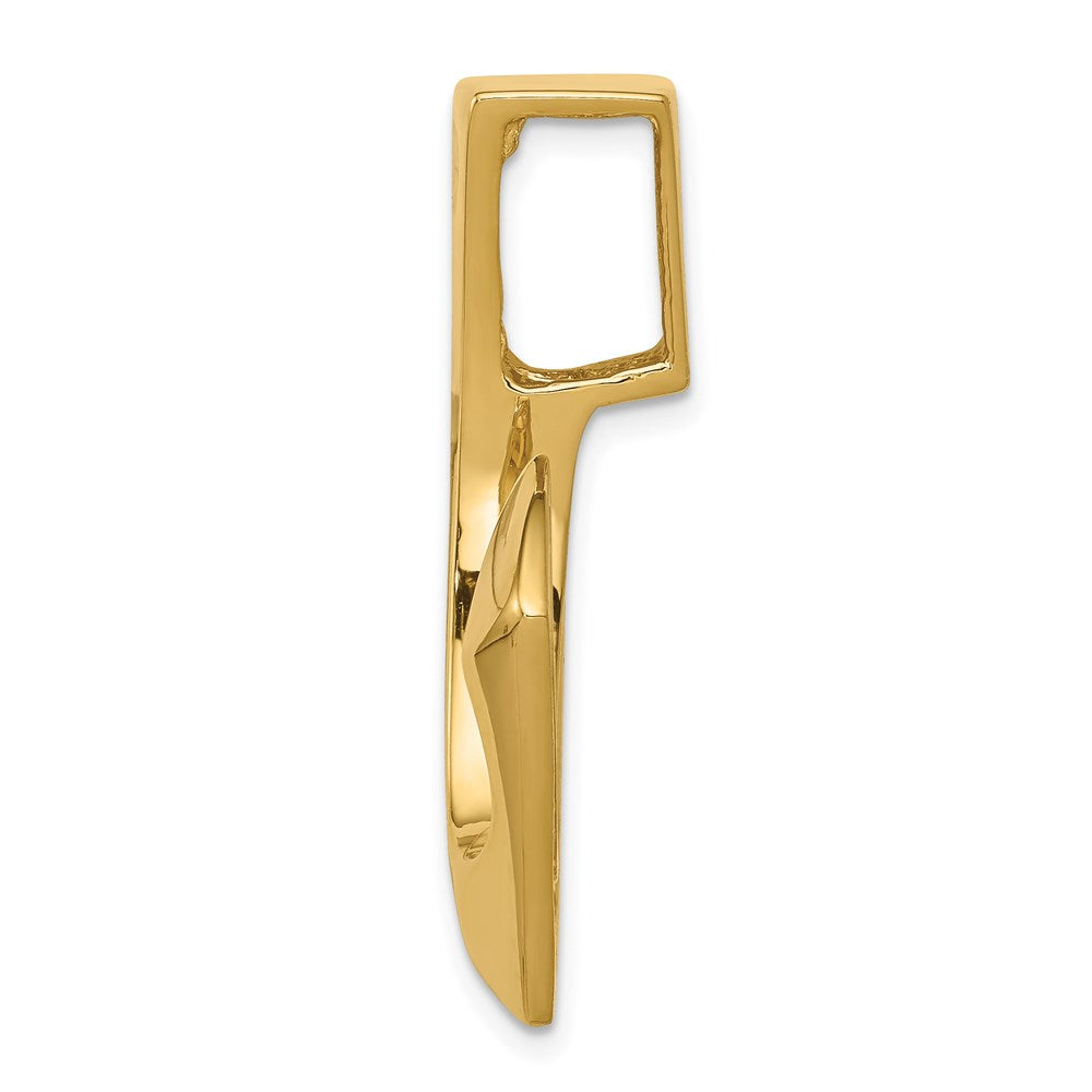 14k Yellow Gold 23 mm Omega Slide (6.64 grams)
