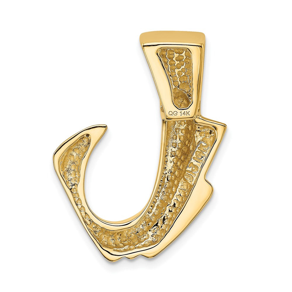 14k Yellow Gold 23 mm Omega Slide (6.64 grams)