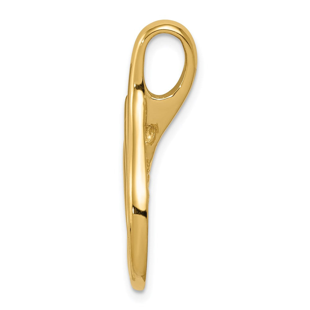 14k Yellow Gold 16 mm Fancy Slide (4.02 grams)